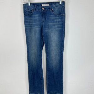 Standerd 30 Womens Blue Straight Raw Hem  Jeans Style #AN100